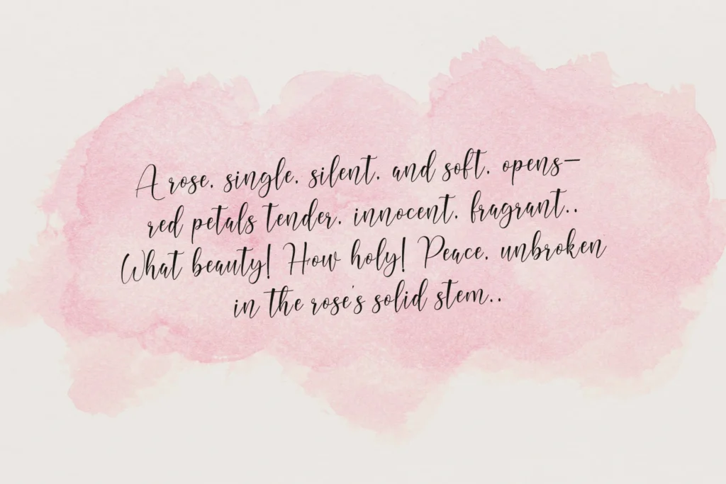 Nathalyn calligraphy font with dark green thick-and-thin strokes on a pink watercolor background