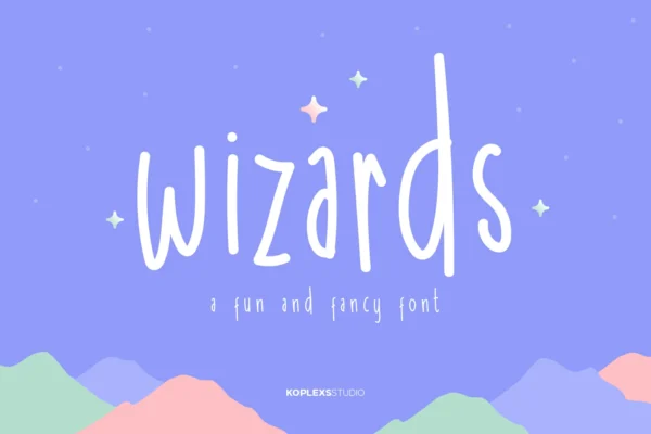 Wizards - Fun and Fancy Font