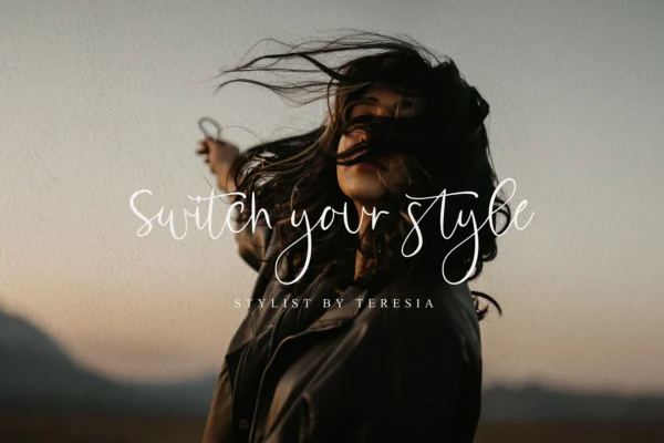 Sweettea: Signature Script Font