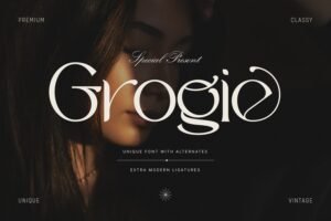 Grogie - Modern Serif