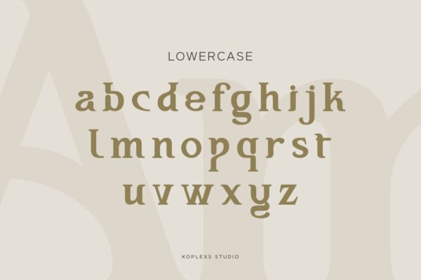 Amoveno - A Playful Serif