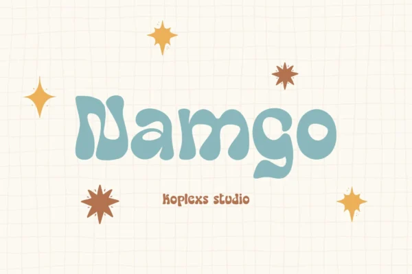 Namgo - Groovy Font