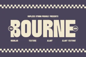 Bourne - Display Font