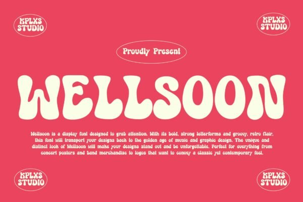 Well Soon - Display Font