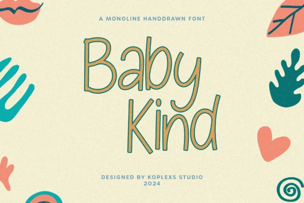 Baby Kind - Handwritten Font - Image 2