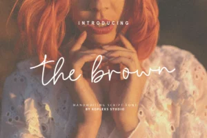 The Brown - Handwriting Script Font