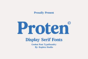 Proten Font