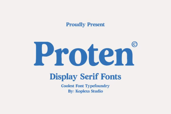 Proten Font