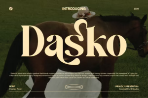 Dasko Serif Font