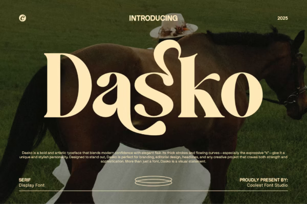 Dasko Serif Font
