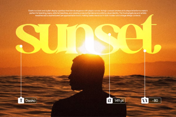 Dasko Serif Font