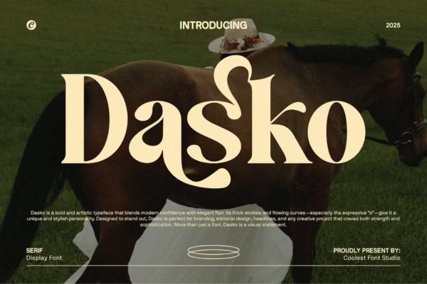 Dasko Serif Font