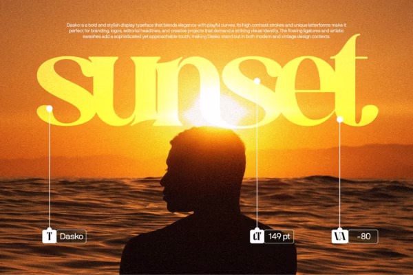Dasko Serif Font