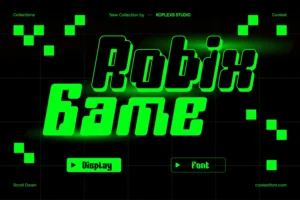 Robix Game Font