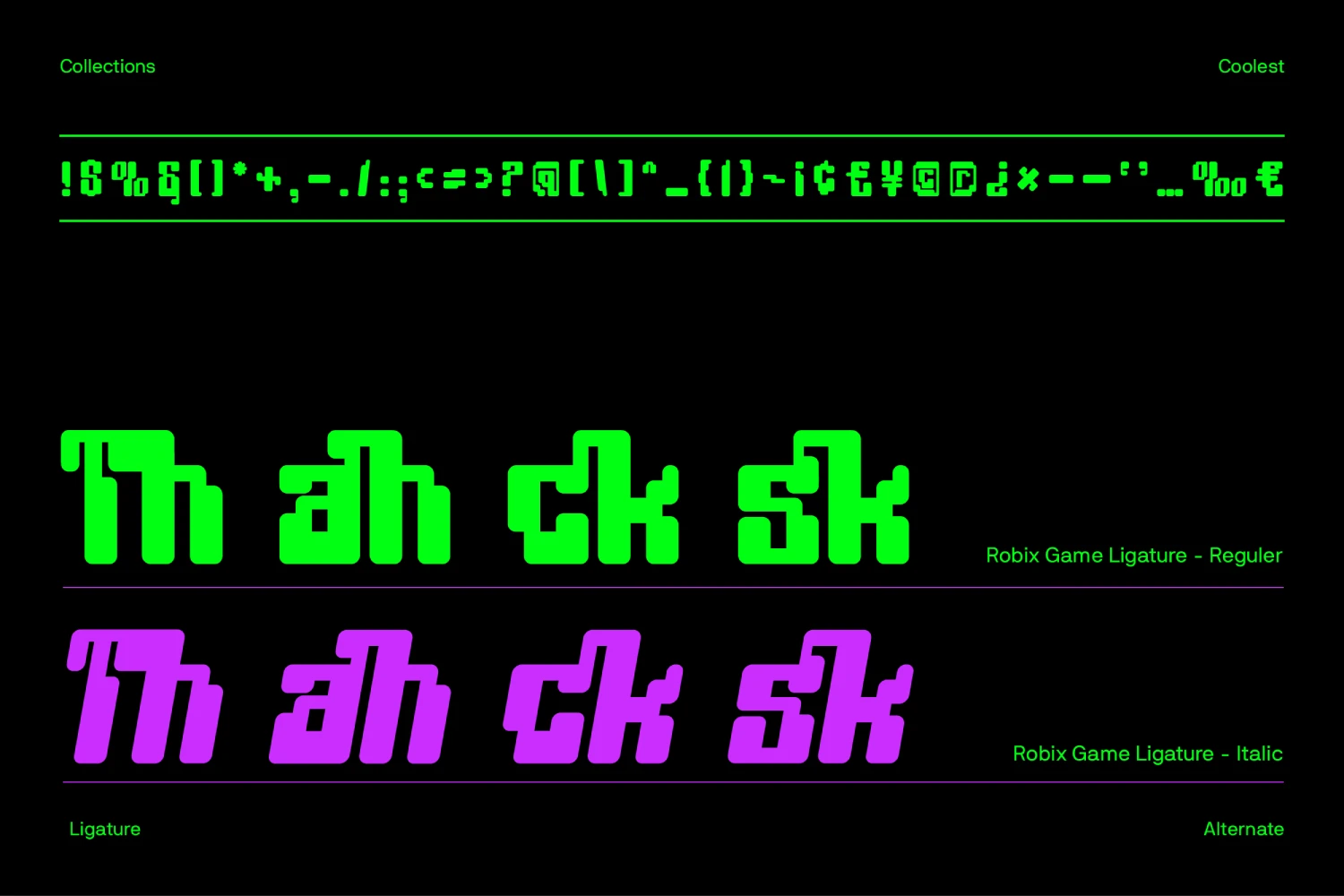 Robix Game Font