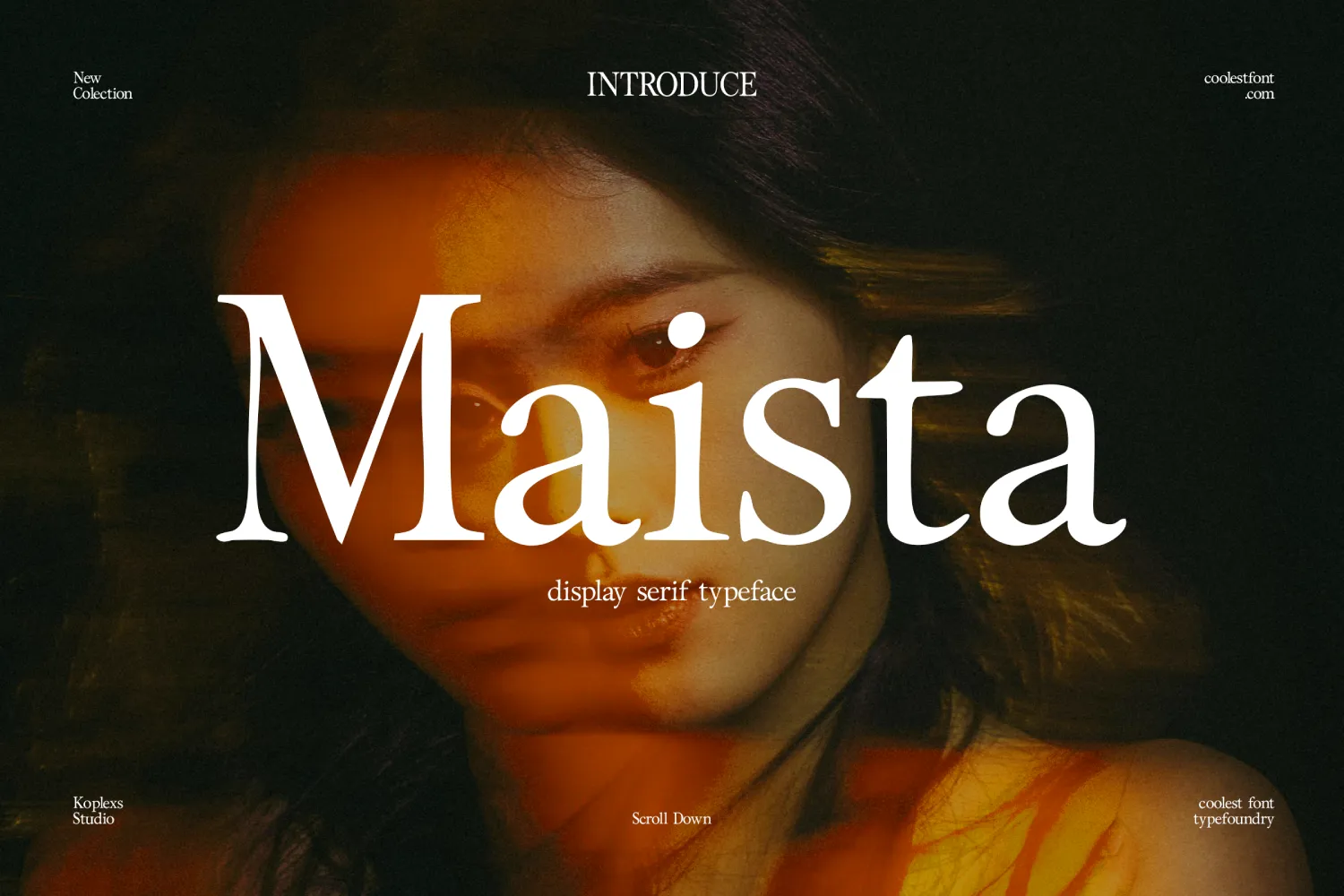 Maista Font – Modern Elegant Serif Display Typeface