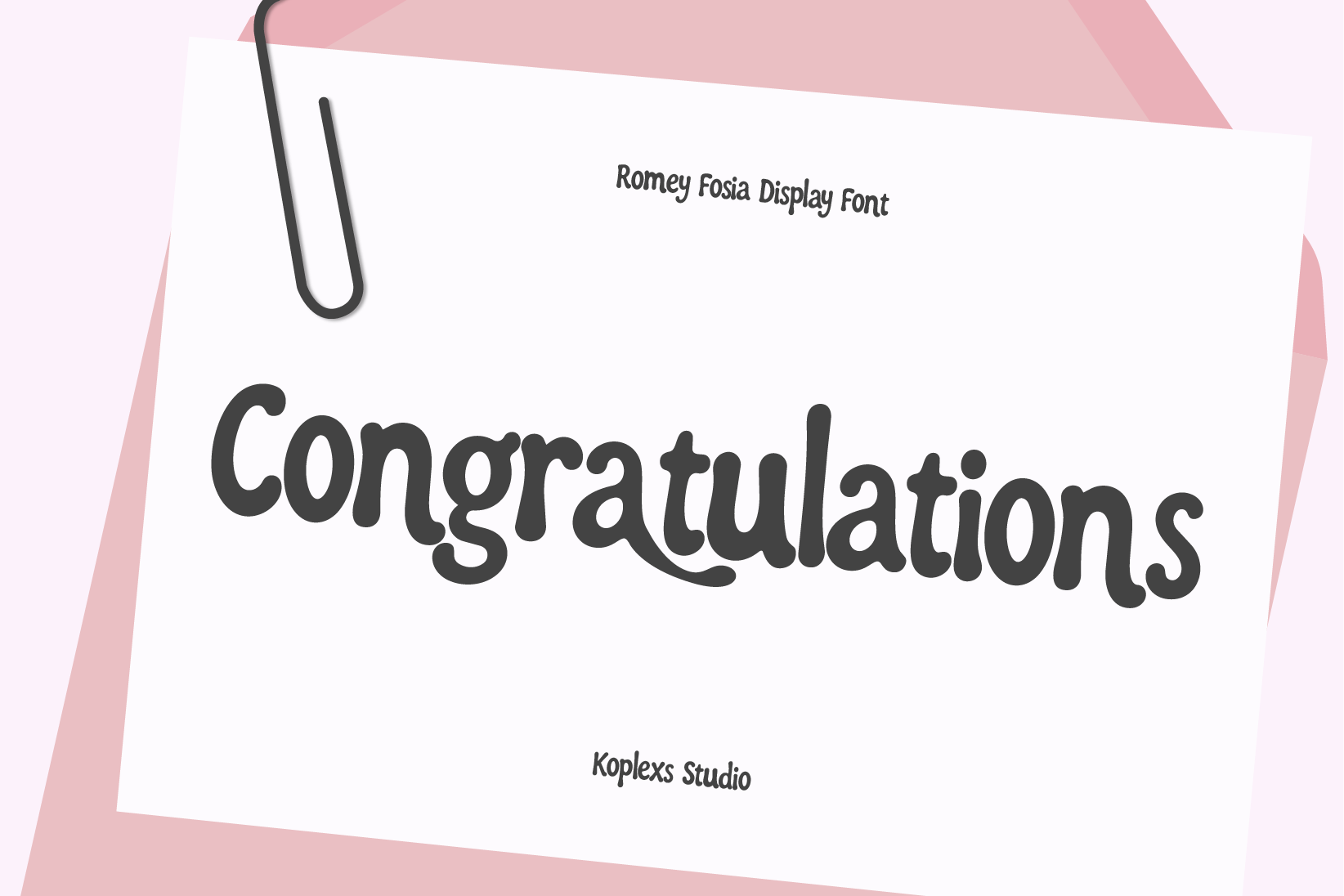 Romey Fosia Font - Image 2