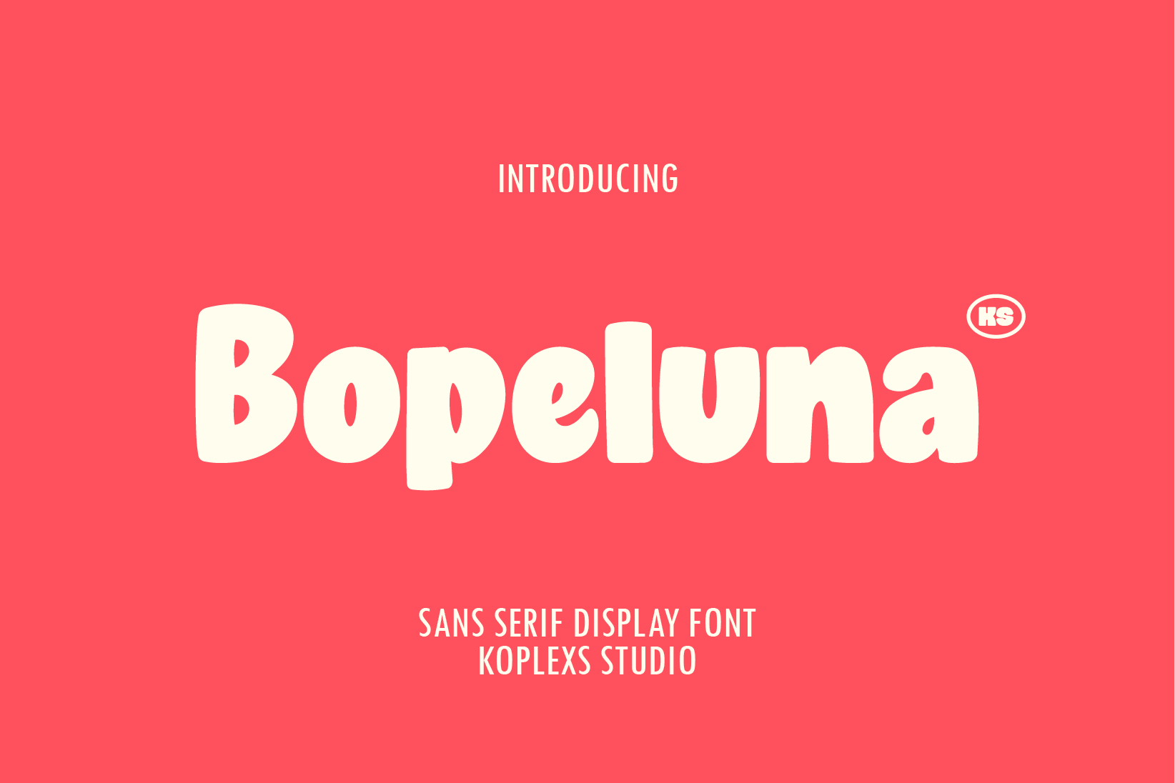 Bopeluna Font – Bold Playful Sans Serif for Branding